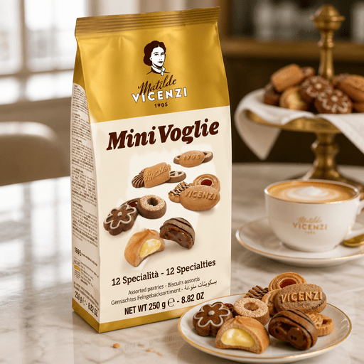 MiniVoglie – mix talianskeho jemného pečiva Matilde Vicenzi 250g Taliansko