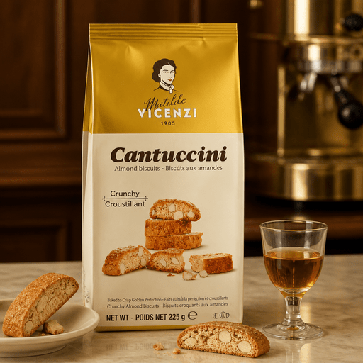 Matilde Vicenzi Cantuccini – tradičné talianske sušienky s mandľami 225g Taliansko
