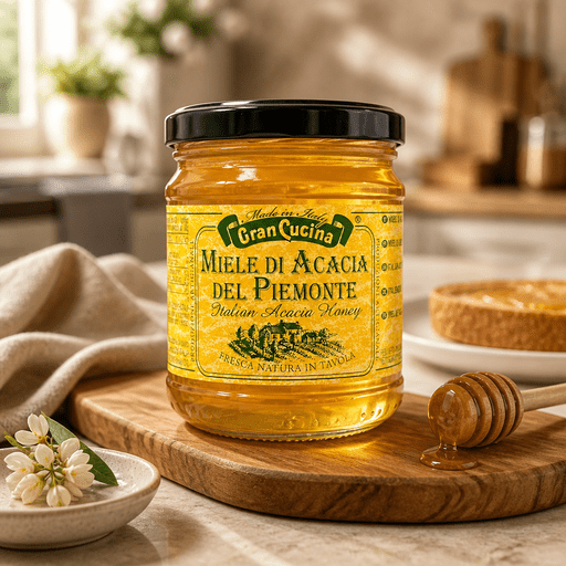 Agátový med z Piemontu 250g Taliansko