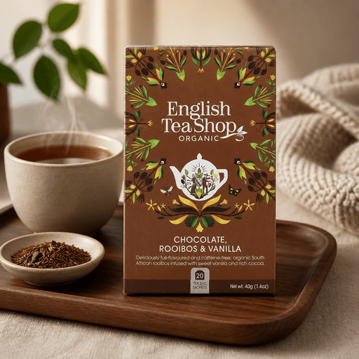 Rooibos čaj, čokoláda s vanilkou BIO 20 vrecúšok Srí Lanka