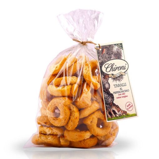 Slané praclíky s pikantnými papričkami 250g Taliansko