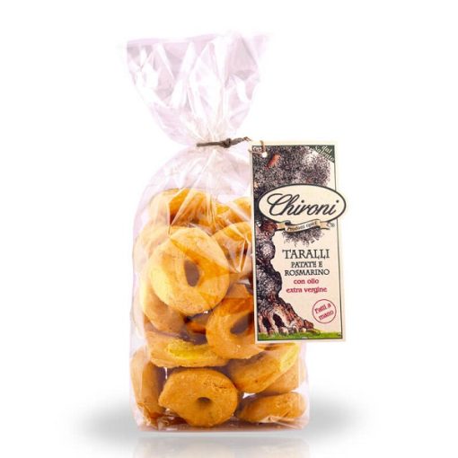Slané zemiakové praclíky s rozmarínom 250g Taliansko