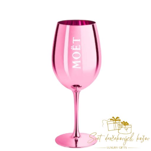 Originál sklenený pohár Moët & Chandon Rosé 1ks