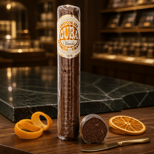 Venchi Cuba Arancia – čokoládová cigara so sicílskym pomarančom 100g Taliansko