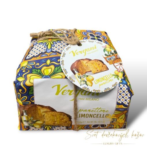 Vianočné Pannettone s Limoncello krémom 750g Taliansko