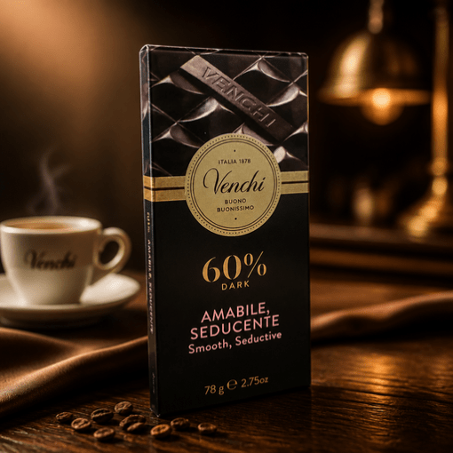 Venchi – 60 % horká čokoláda 78g Taliansko