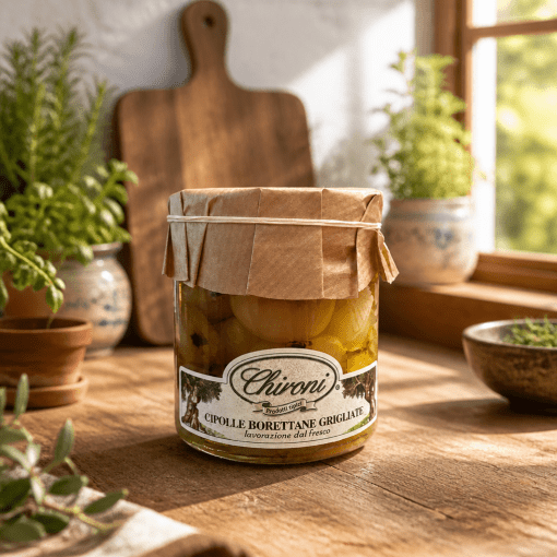 Chironi - grilované Borettane cibuľky 230g Taliansko