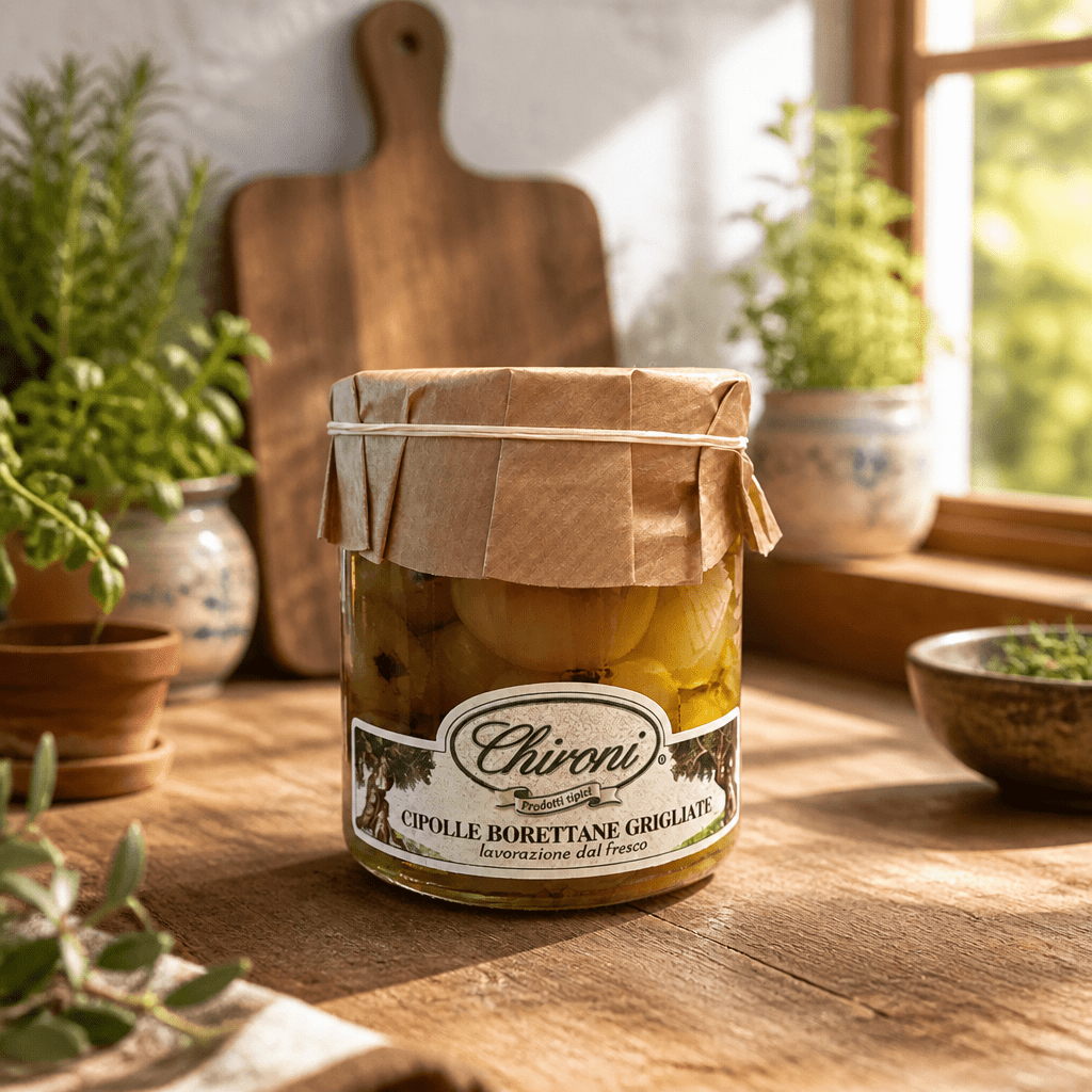 Chironi - grilované Borettane cibuľky 230g Taliansko